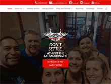Tablet Screenshot of crossfitbios.com